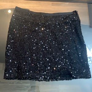 Black beaded Bedo skirt
